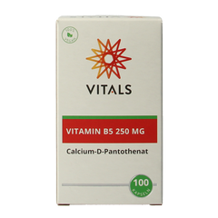 Vitals Vitamine B5 250mg 100 Capsules