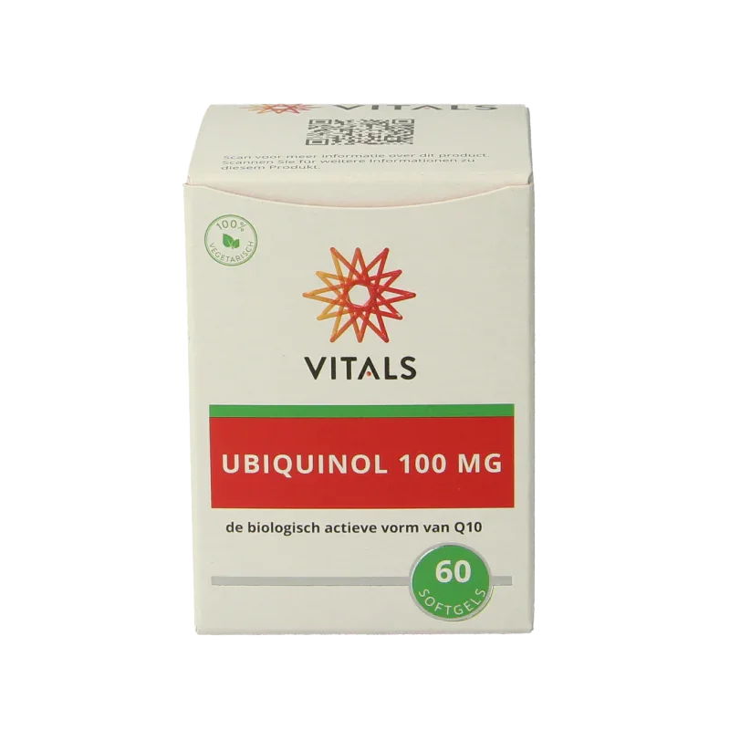 Vitals Ubiquinol 100 mg 60 Softgels
