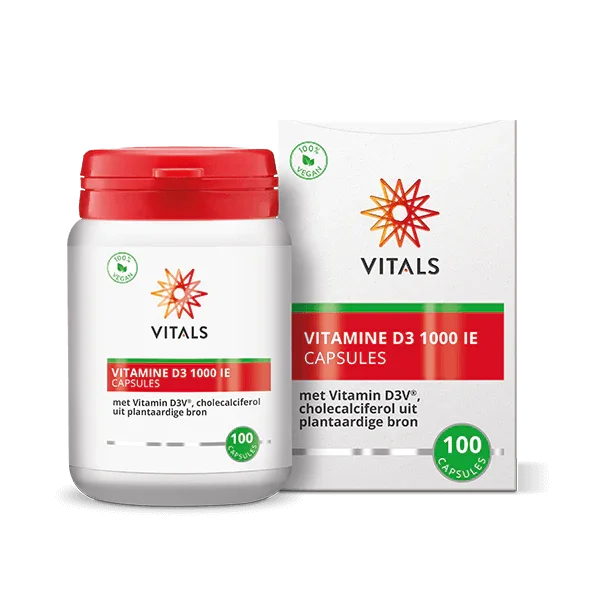 Vitals Vitamine D3 1000IE 100 Capsules