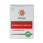 Vitals Vitamine B12 methyl 1000 mcg 100 Zuigtabletten
