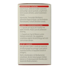 Vitals Kalium citraat 200 mg 100 Capsules