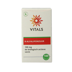 Vitals R-alfaliponzuur 100 Capsules