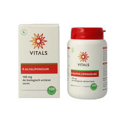 Vitals R-alfaliponzuur 100 Capsules