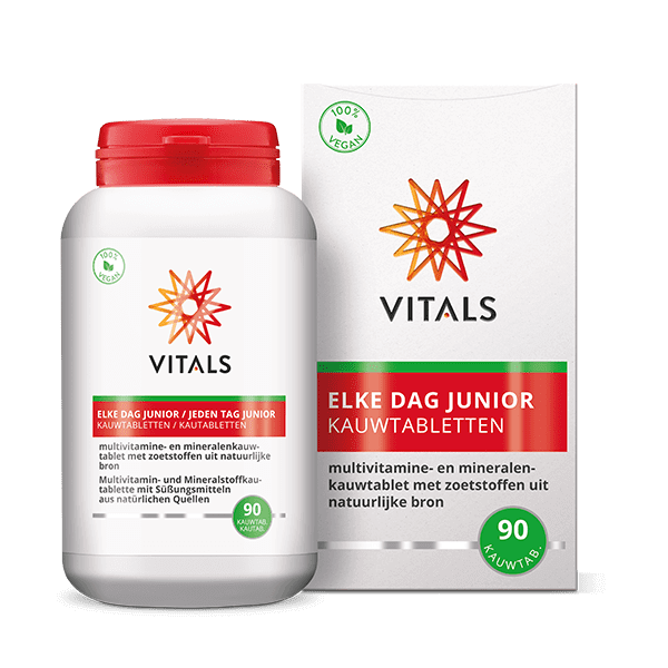 Vitals Elke dag junior 90.00 Kauwtabletten