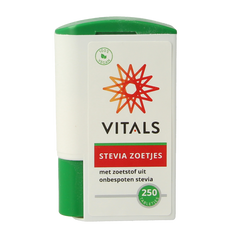 Vitals Stevia zoetjes 250 Tabletten