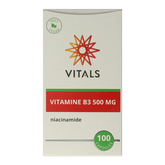 Vitals Vitamine B3 niacinamide 500mg 100.00 Capsules