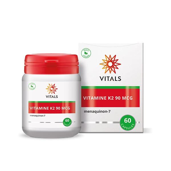 Vitals Vitamine K2 90 mcg 60 Capsules
