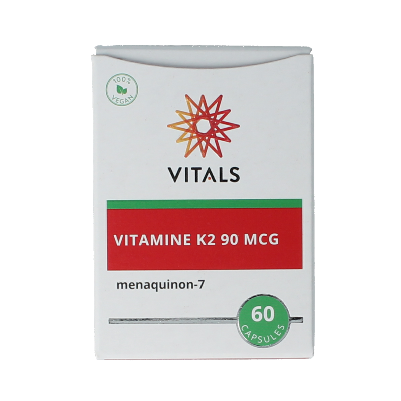 Vitals Vitamine K2 90 mcg 60 Capsules