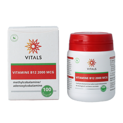 Vitals Vitamine B12 2000 mcg 100 Zuigtabletten