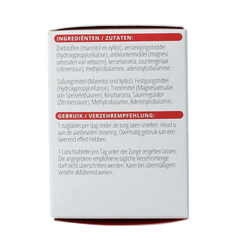 Vitals Vitamine B12 2000 mcg 100.00 Zuigtabletten