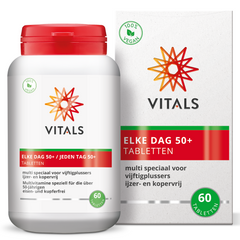 Vitals Elke dag 50+ 60 Tabletten