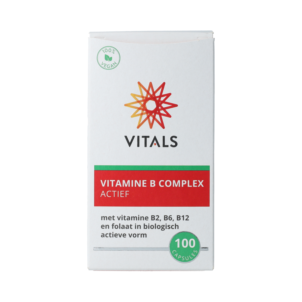 Vitals Vitamine B complex actief 100.00 Capsules