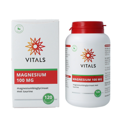 Vitals Magnesiumbisglycinaat 100 mg 120 Tabletten