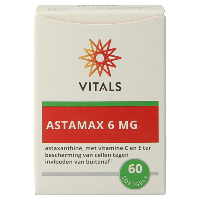 Vitals Astamax 6 mg 60.00 Softgels