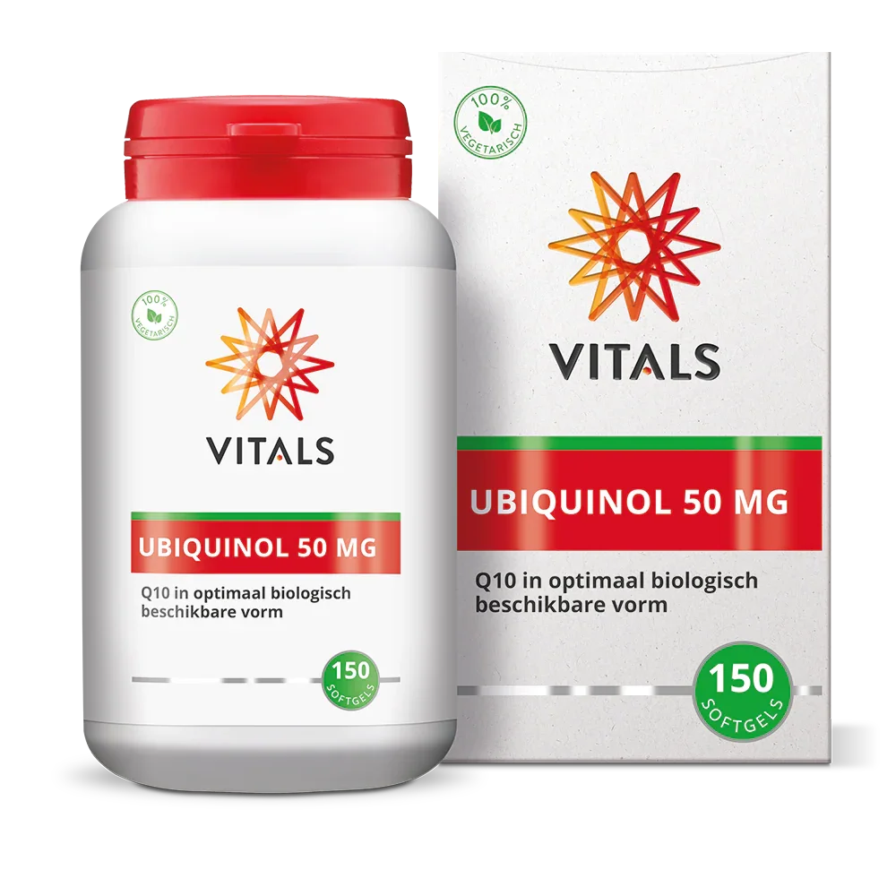 Vitals Ubiquinol 50mg 150 Softgels