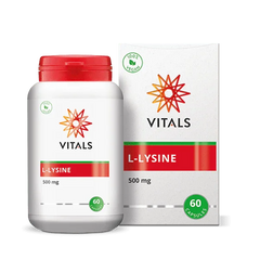 Vitals L-Lysine 500mg 60 Vegetarische capsules