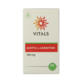 Vitals Acetyl-L-Carnitine 500mg 60.00 Vegetarische capsules