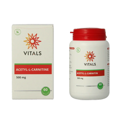 Vitals Acetyl-L-Carnitine 500mg 60 Vegetarische capsules