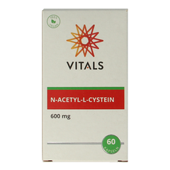 Vitals N-Acetyl-L-cysteine 600 mg 60 Vegetarische capsules