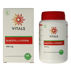 Vitals N-Acetyl-L-cysteine 600 mg 60 Vegetarische capsules