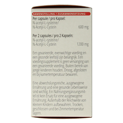 Vitals N-Acetyl-L-cysteine 600 mg 60.00 Vegetarische capsules