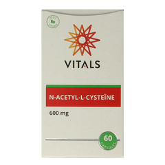 Vitals N-Acetyl-L-cysteine 600 mg 60 Vegetarische capsules