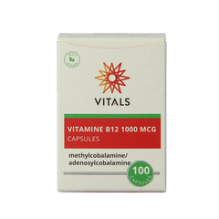 Vitals Vitamine B12 1000 mcg 100.00 Capsules