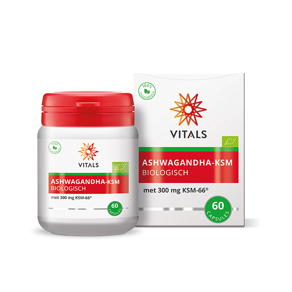 Vitals Ashwagandha-ksm bio 60.00 Capsules