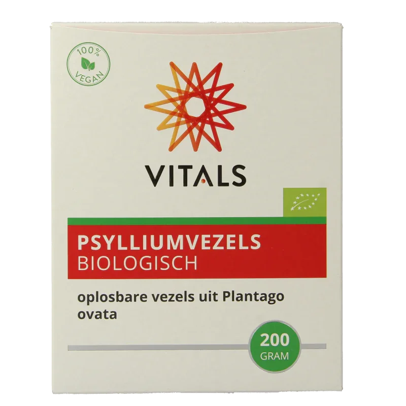 Vitals Psylliumvezels bio 200 Gram