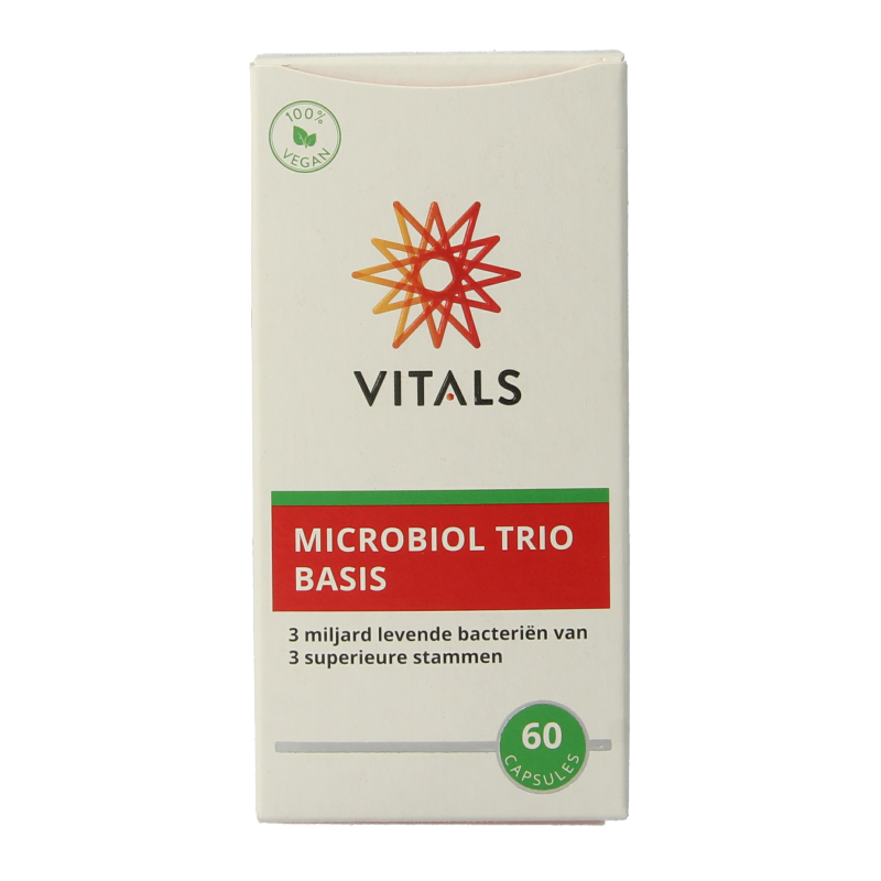 Vitals Microbiol trio basis 60 Capsules