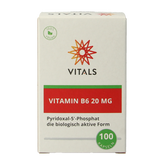Vitals Vitamine B6 20 mg 100.00 Capsules