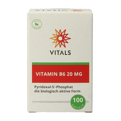 Vitals Vitamine B6 20 mg 100.00 Capsules