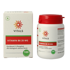 Vitals Vitamine B6 20 mg 100 Capsules
