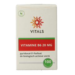 Vitals Vitamine B6 20 mg 100.00 Capsules