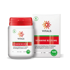 Vitals Vitamine B2 riboflavine 5 fosfaat 100 Capsules