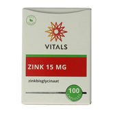 Vitals Zink 15mg 100 Capsules