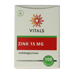 Vitals Zink 15mg 100 Capsules