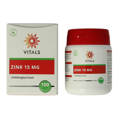 Vitals Zink 15mg 100 Capsules