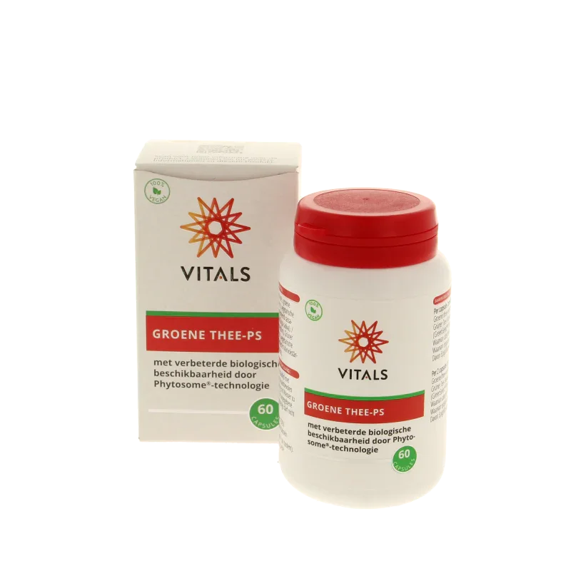 Vitals Groene thee-PS 60 Capsules