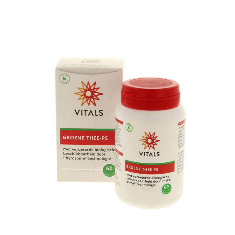 Vitals Groene thee-PS 60 Capsules