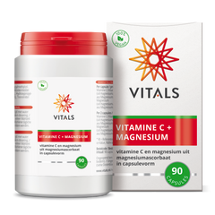 Vitals Vitamine C met magnesium 90.00 Capsules