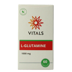 Vitals L-Glutamine 1000mg 60 Capsules