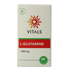 Vitals L-Glutamine 1000mg 60 Capsules