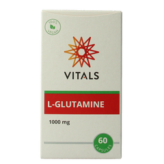 Vitals L-Glutamine 1000mg 60.00 Capsules
