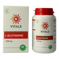 Vitals L-Glutamine 1000mg 60 Capsules