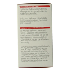 Vitals L-Glutamine 1000mg 60 Capsules