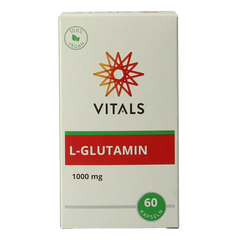 Vitals L-Glutamine 1000mg 60 Capsules