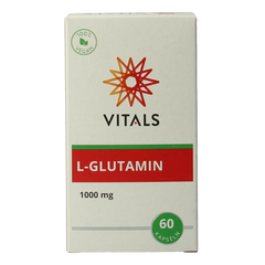 Vitals L-Glutamine 1000mg 60.00 Capsules