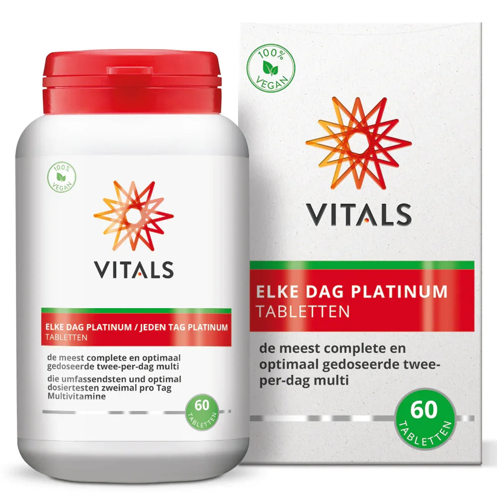 Vitals Elke dag platinum 60 Tabletten
