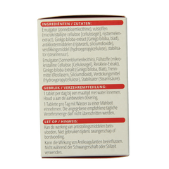 Vitals Ginkgo biloba PS 480 mg 60 Tabletten